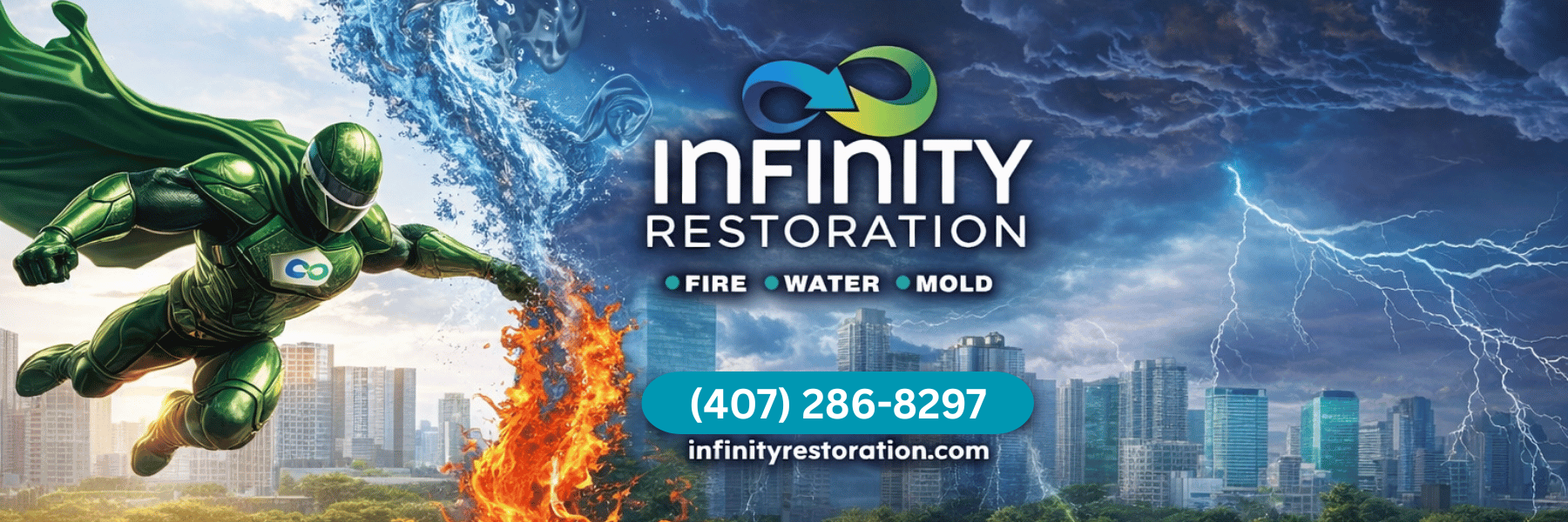 Infinity Restoration Website Banner